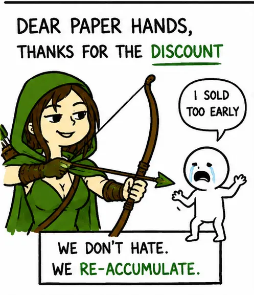 $MARIAN comic — dear paper hands, thanks for the discount